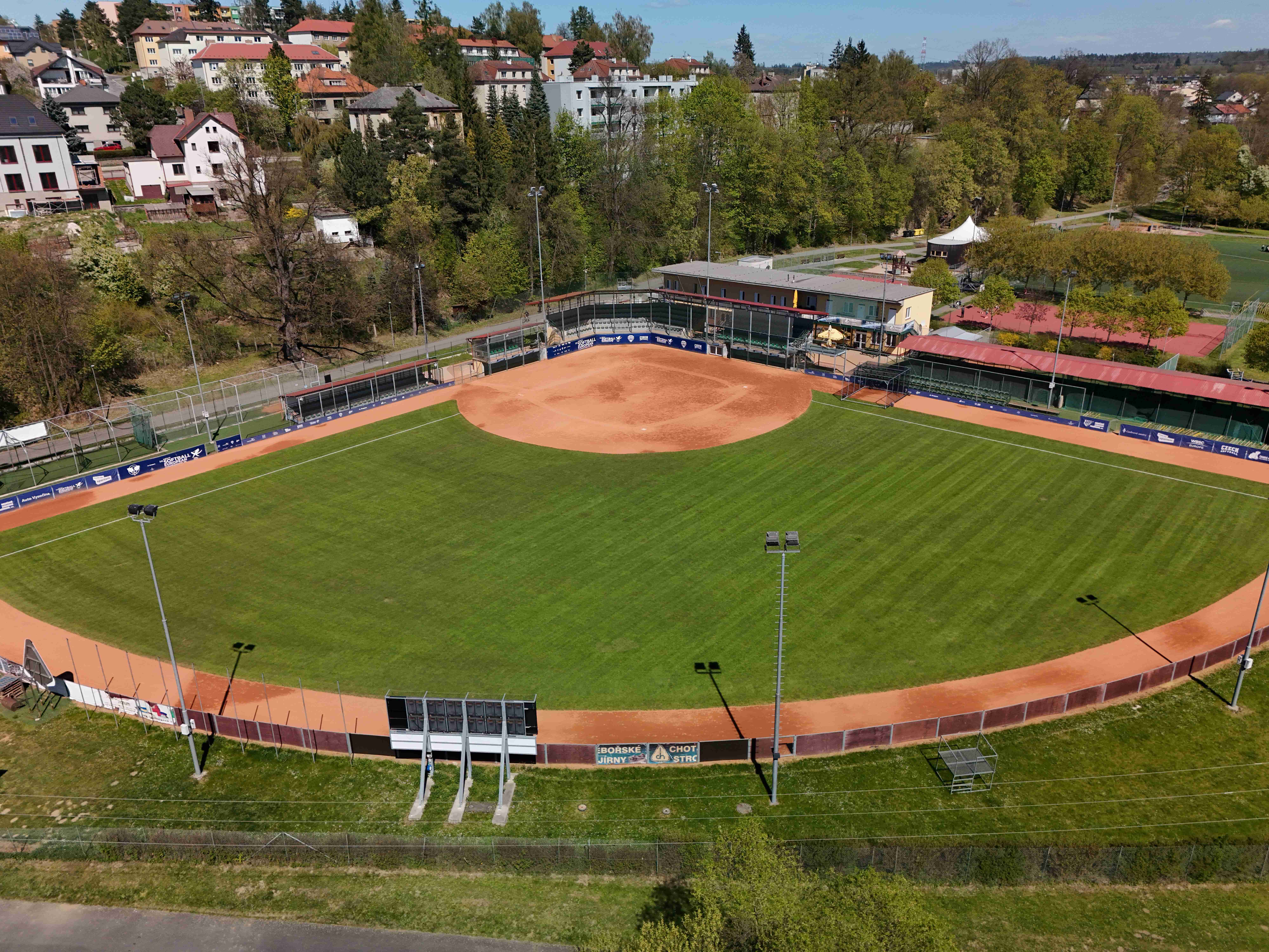 Sportoviště Softball - TJ Jiskra Havlíčkův Brod